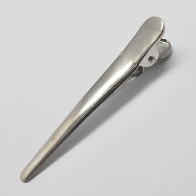 Iron Alligator Hair Clip Findings