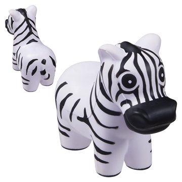 100 Customized Zebra - Stress Reliever - Polyurethane