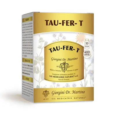 Dr Giorgini Tau-Fer-T 400 tablets of 500 mg - 200 gr