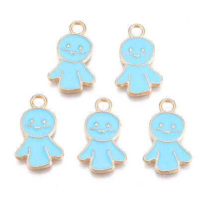 Alloy Enamel Pendants