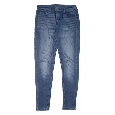 LEVI'S Womens Jeans Blue Slim Skinny Denim Stone Wash W29 L30
