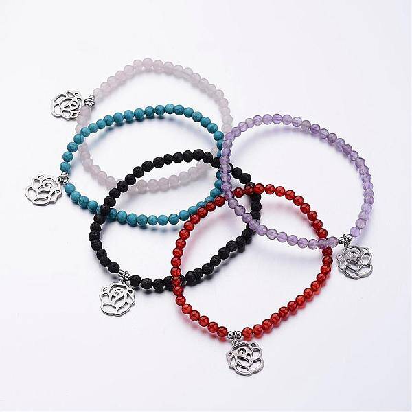 304 Stainless Steel Charm Bracelets