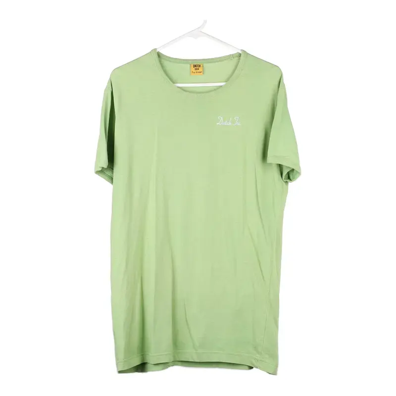 Datch Jeans T-Shirt - XL Green Cotton
