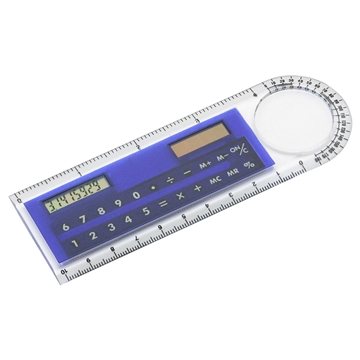 100 Custom Add Up Multifunction Ruler - Solar Calculator & ...