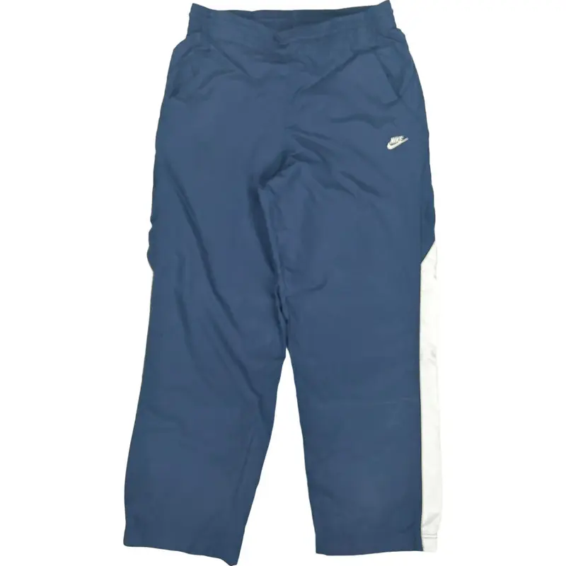 Nike Track Pants - Medium - Blue Polyester