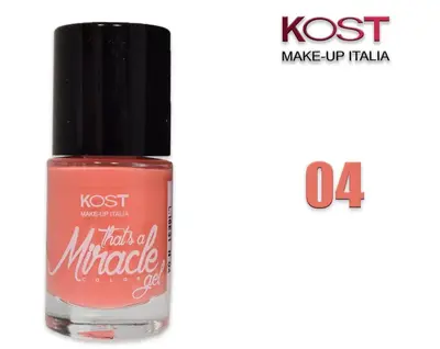 That'S Miracle Gel Nail Polish 04 Kost Peach Pink