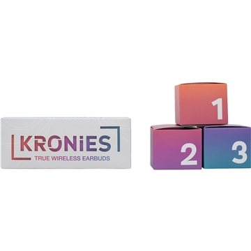 1 Promotional Kronies True Wireless Earbuds - Built-in Mic & 3Hr ...