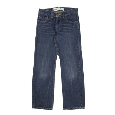 LEVI'S 505 Jeans Blue Denim Regular Straight Boys W26 L26