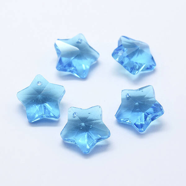 Transparent Glass Pendants