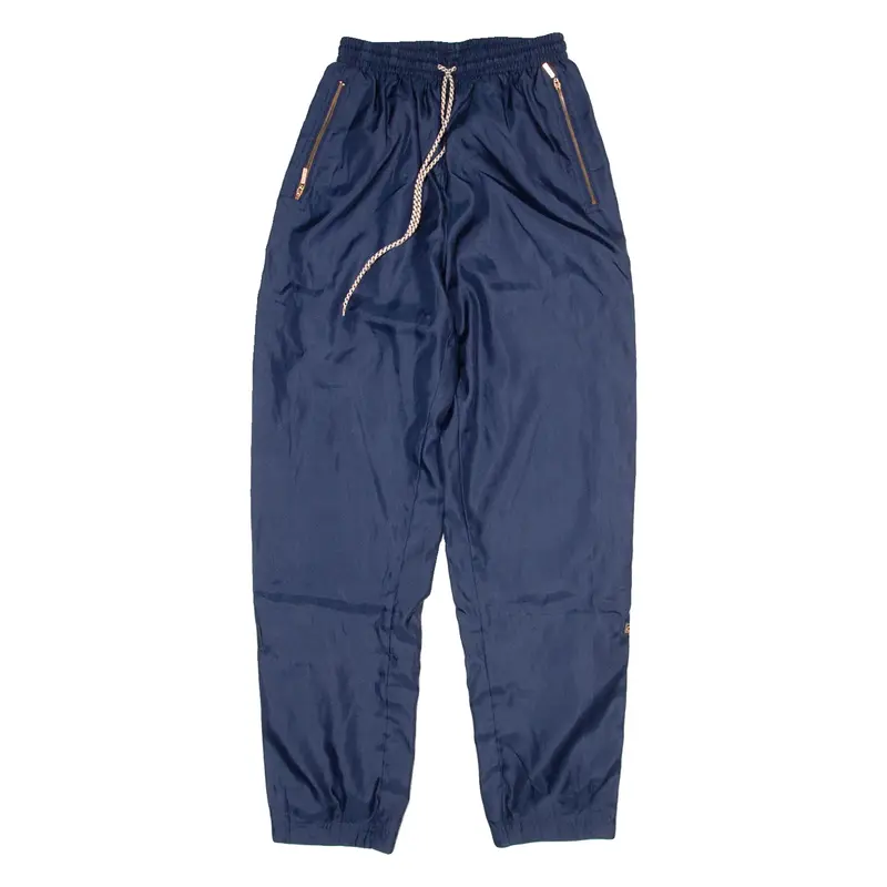Mens Track Pants Blue Straight XL W24 L30