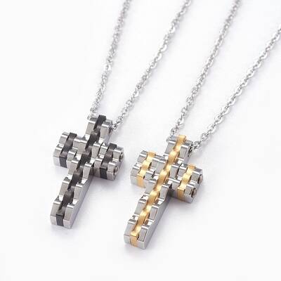 304 Stainless Steel Pendant Necklaces