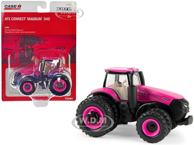 Case IH AFS Connect Magnum 340 Tractor Magenta with Dual Wheels \