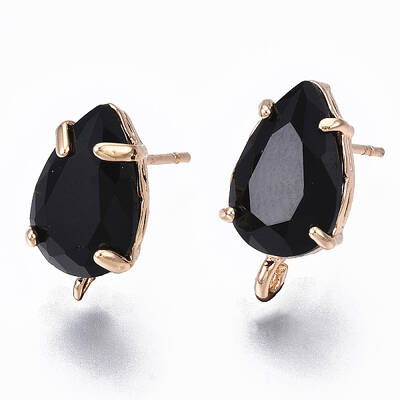Brass Stud Earring Findings