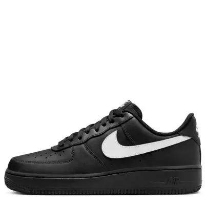 Nike Air Force 1 Low '07 Black White Check FZ0627-010 Mens Fashion Sneakers New