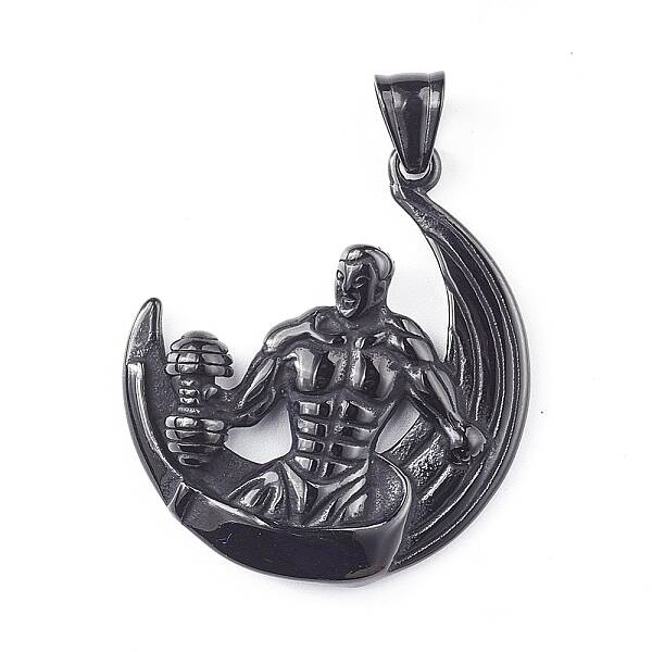 304 Stainless Steel Bodybuilder Pendants