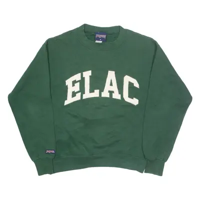 JANSPORT East Los Angeles College Mens Sweatshirt Green S