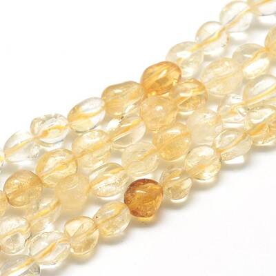 Natural Citrine Beads Strands