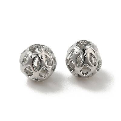 Brass Hollow Spacer Beads
