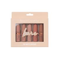 Beauty Creations “BARE” Five Piece Matte Set Gloss Lipgloss