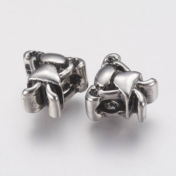 Ion Plating(IP) 304 Stainless Steel European Beads
