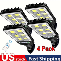 Solar Powered Outdoor Wall Light, 3 Modes LED Garden Light with Remote Control, IP65 Waterproof Motion Sensor Security Wall L...