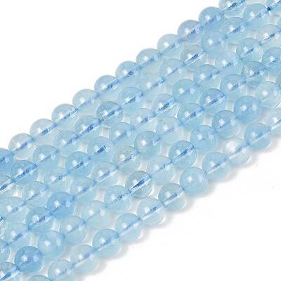 Natural Aquamarine Beads Strands