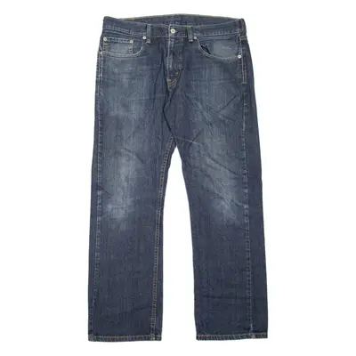 LEVI'S 559 Jeans Mens Blue Relaxed Straight Stone Wash W33 L30
