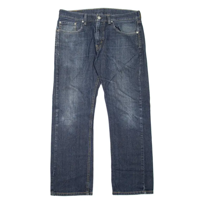 LEVI'S 559 Jeans Mens Blue Relaxed Straight Stone Wash W33 L30