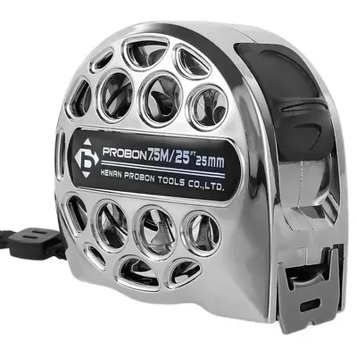 25FT Stainless Steel Measuring Tape, Double-Sided Scale Tape Measure, Portable Retractable Measure Ruler for Household Agricu...