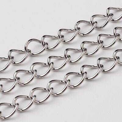 Tarnish Resistant 304 Stainless Steel Twisted Chains