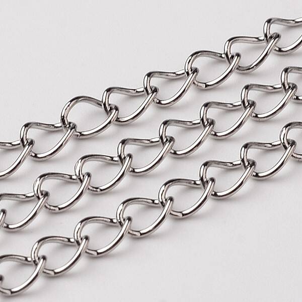 Tarnish Resistant 304 Stainless Steel Twisted Chains
