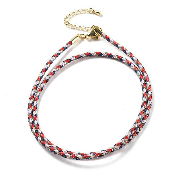 Polyester Cord Braided Necklace Makings