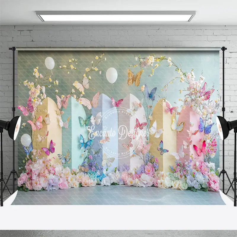 Aperturee Elegant Colorful Floral Fine Art Photography Backdrop, 3X2FT(1MX0.6M), 14 USD, fine art backdrops, ENHD1J50-M