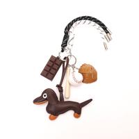 Fashionable and classic lady's puppy pendant, a bag pendant that goes well with everything.