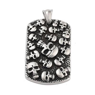 Retro 304 Stainless Steel Pendants