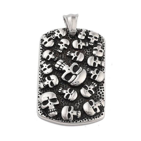 Retro 304 Stainless Steel Pendants