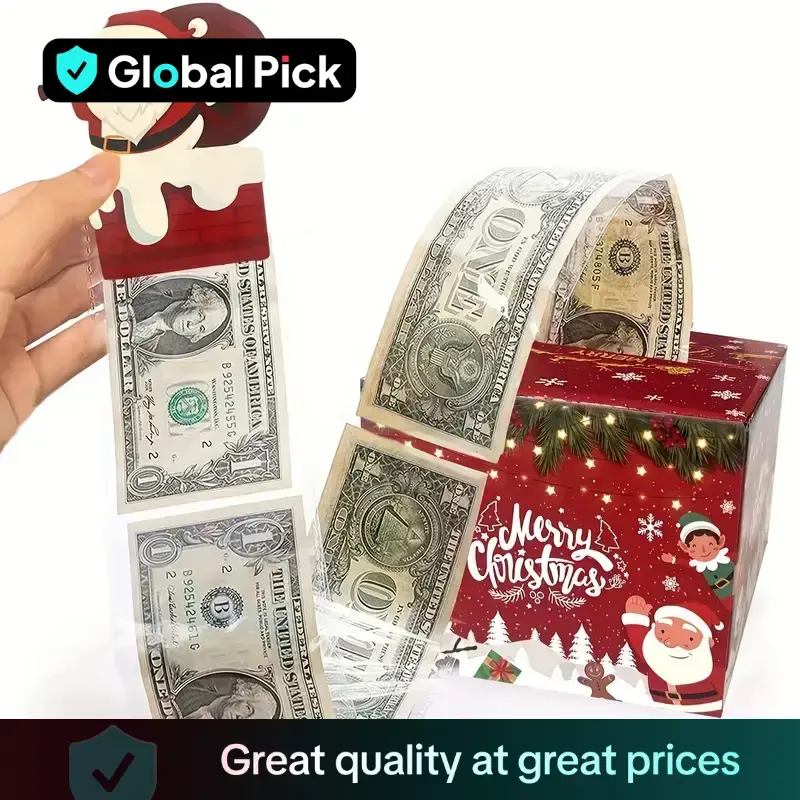 Money Box, 1 Count Surprise Money Gift Box, Creative Money Storage Box for Holiday Party Birthday Festival, Gift