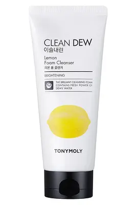 TonyMoly Clean Dew Lemon Brightening Cleansing Foam 180ml