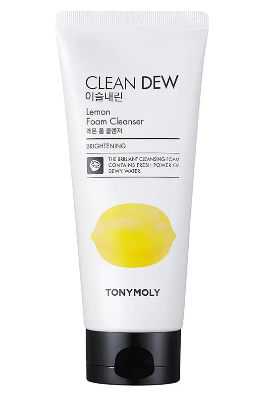 TonyMoly Clean Dew Lemon Brightening Cleansing Foam 180ml