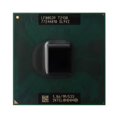451606-001 HP 1.86GHz 533MHz FSB 1MB L2 Cache Socket PGA478 Intel Pentium T2130 Dual-Core Processor
