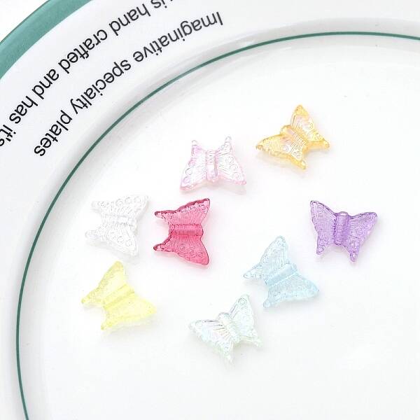 Transparent Acrylic Beads