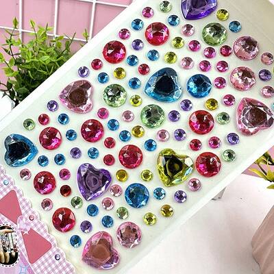 Acrylic Rhinestone Stickers