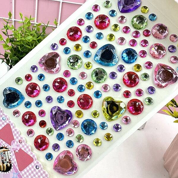 Acrylic Rhinestone Stickers