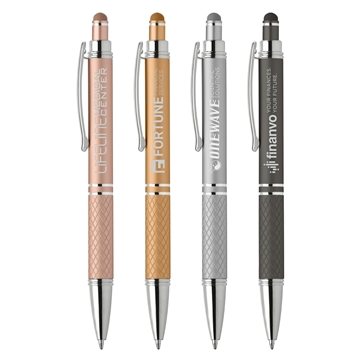 100 Custom Phoenix Softy Metallic w/ Stylus - Soft Touch & Diamond ...