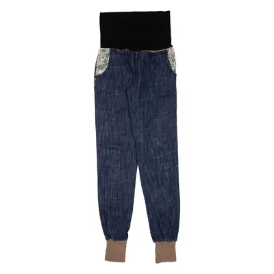 Maternity Womens Trousers Blue Slim Skinny W26 L35