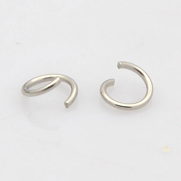 Tarnish Resistant 304 Stainless Steel Open Jump Rings