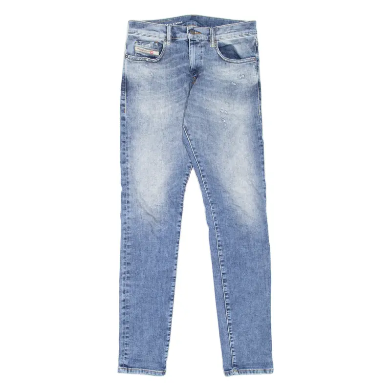 DIESEL Mens Jeans Blue Slim Skinny Stone Wash W29 L32