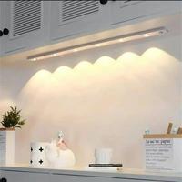 Smart Motion Sensor Night Light 2-Pack – 3 Color Temperatures, USB-C Rechargeable, Ultra-Thin 1.1CM Wireless Design, Magnet...
