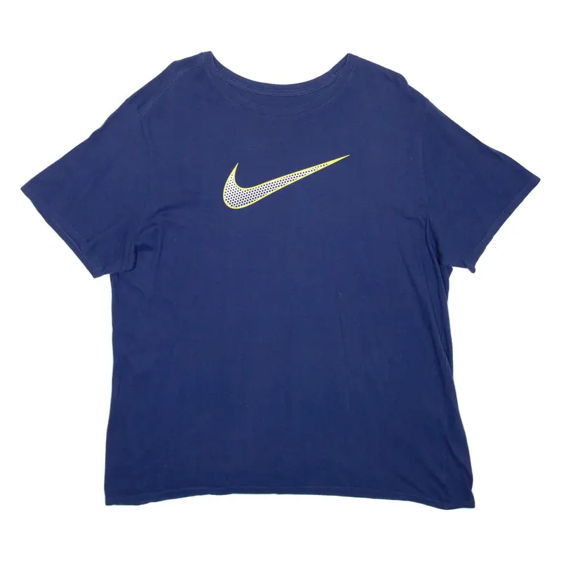 NIKE Mens T-Shirt Blue 2XL