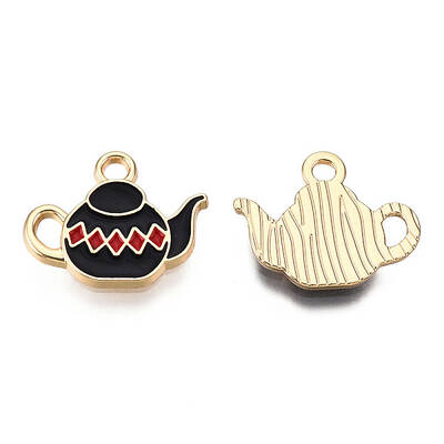 Alloy Enamel Pendants